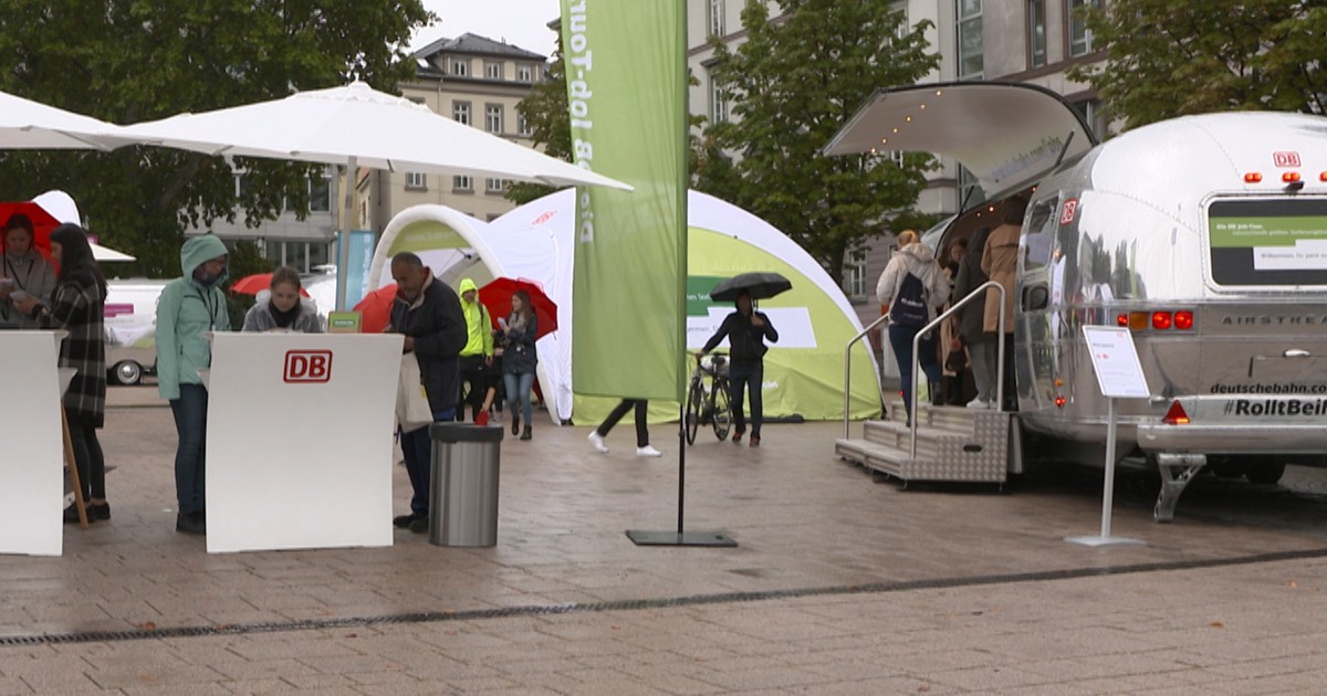 Deutsche Bahn auf JobTour Regio TV